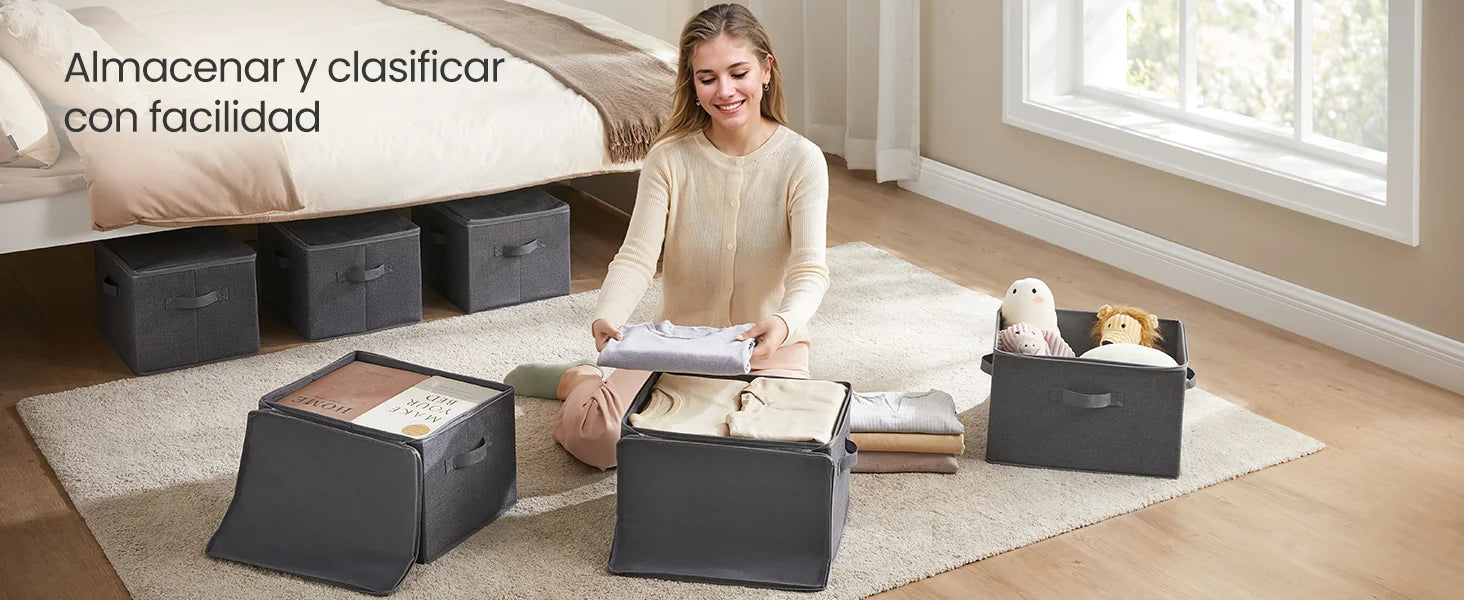 Cajas de Almacenamiento Plegables