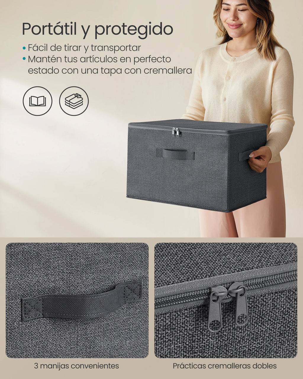 Cajas de Almacenamiento Plegables