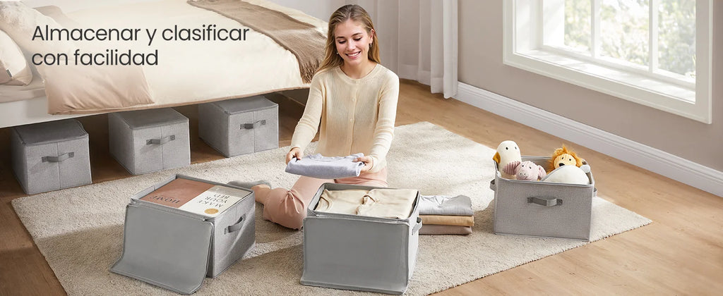 Cajas de Almacenamiento Plegables