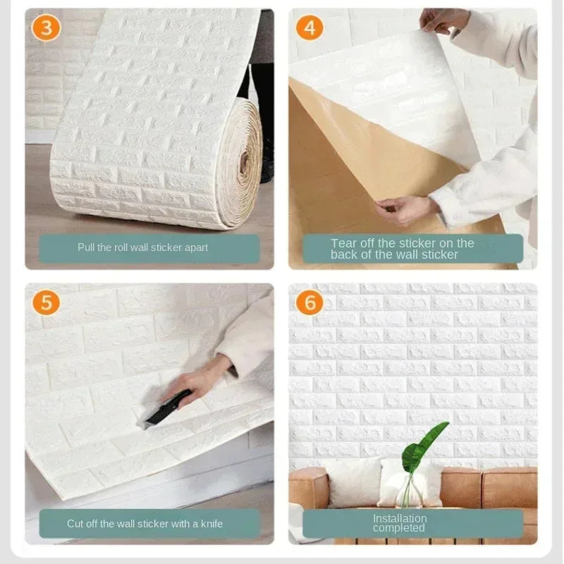 Papel Pintado 3D Autoadhesivo